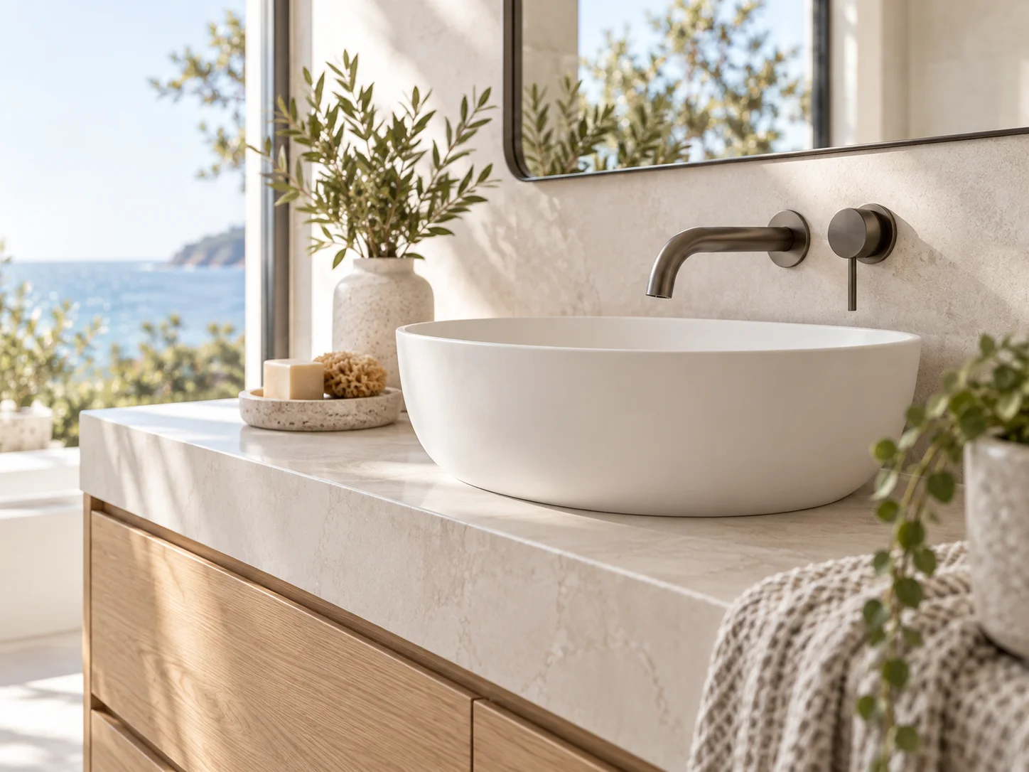 Completed bathroom renovation, Bankstown